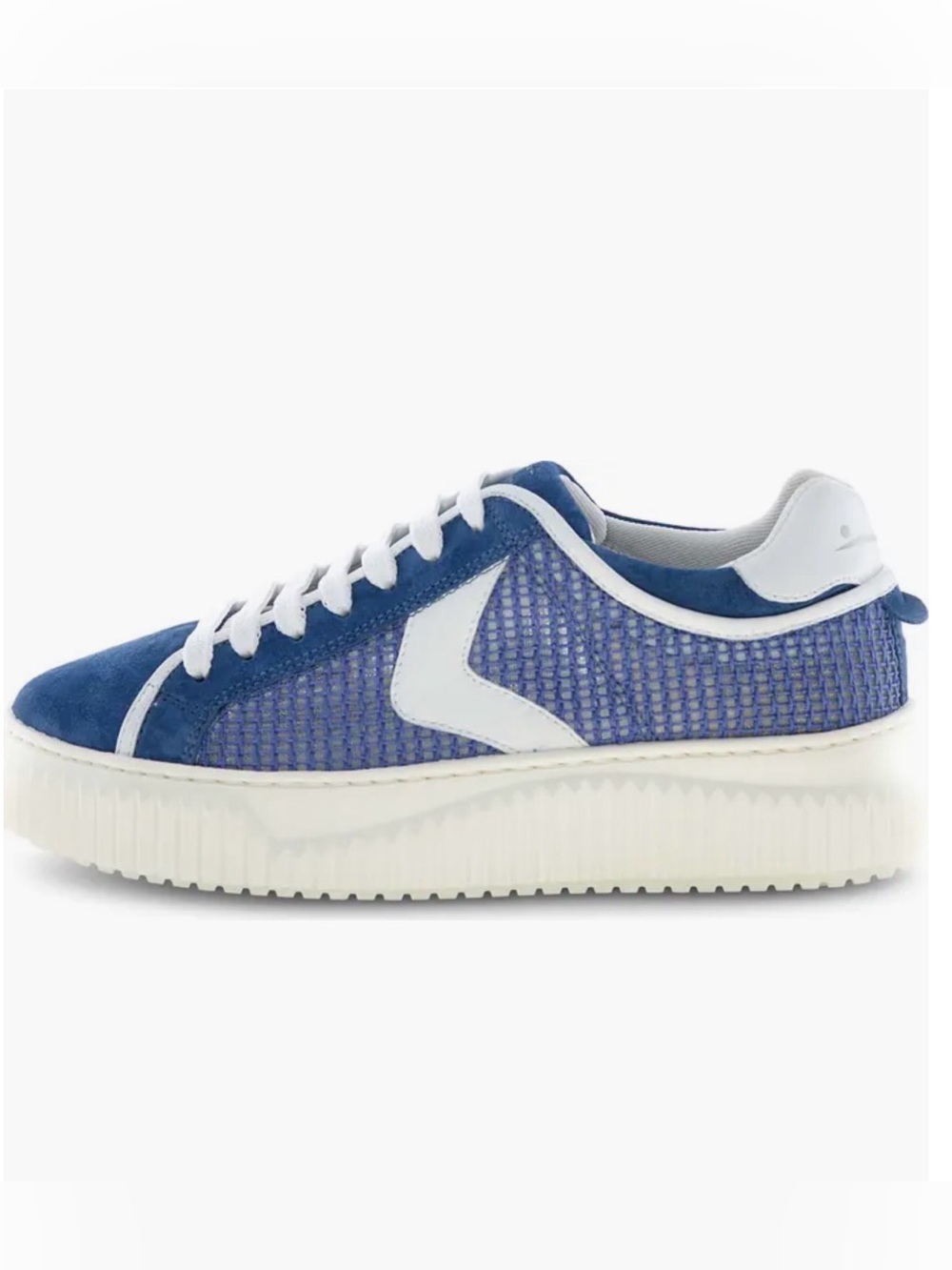 NWT VOILE BLANCHE Herika Mesh Sneaker in Blue